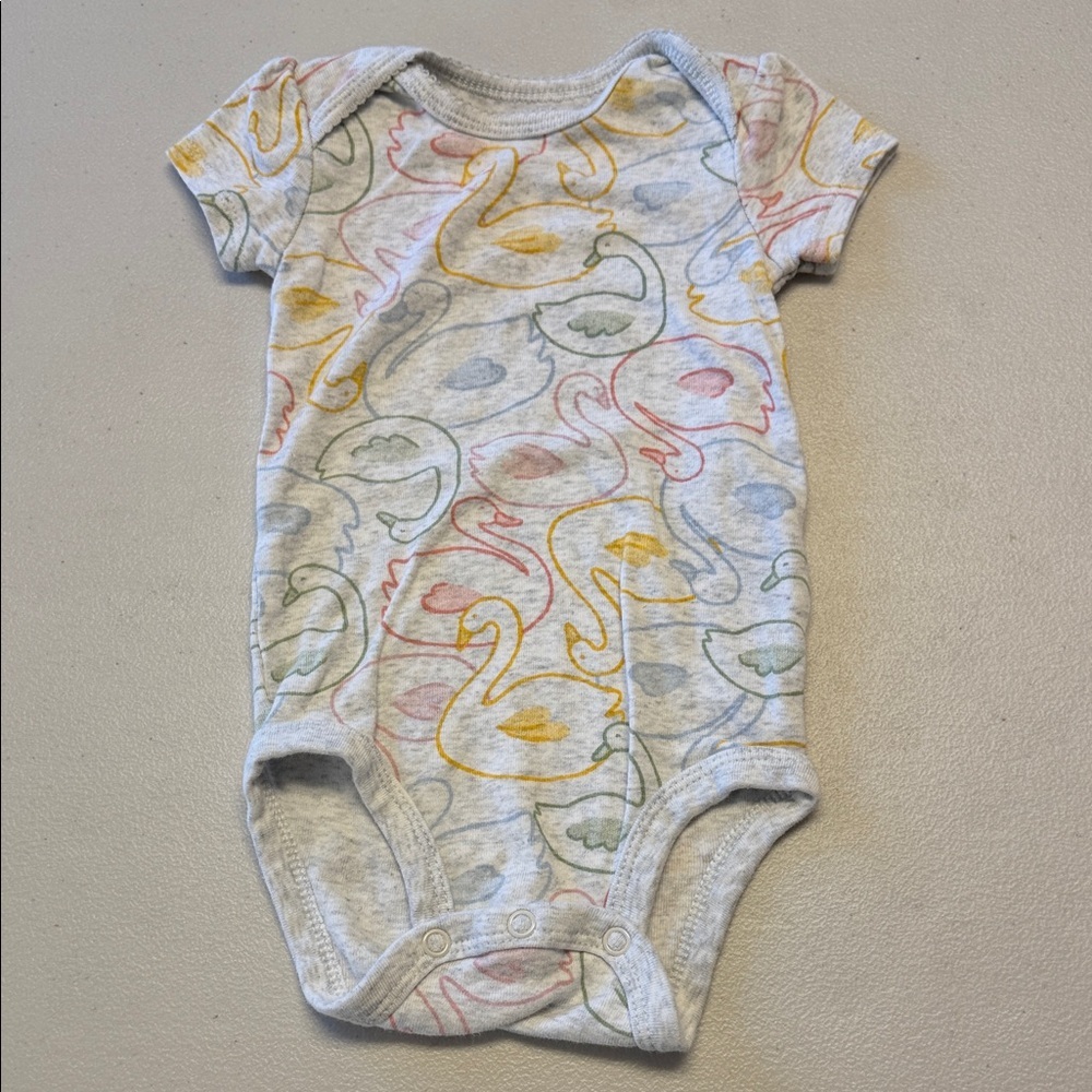 Carter’s Swan Themed Bodysuit